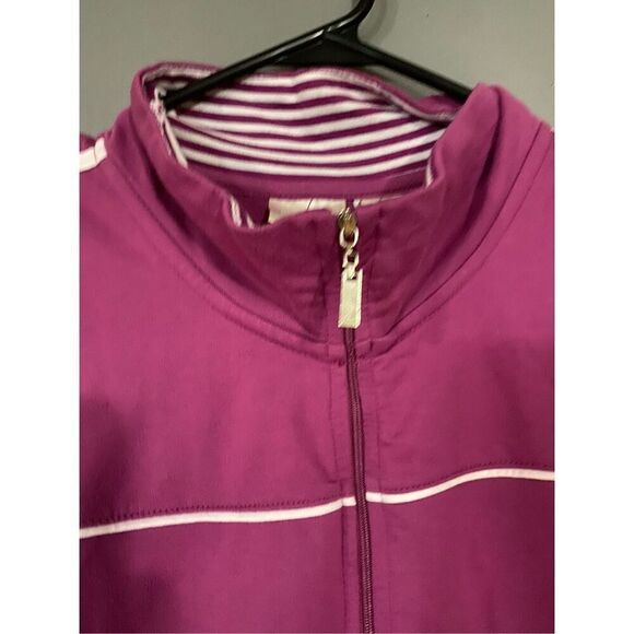 Erika Woman Full Zip Lightweight Jacket Size 1X - Picture 4 of 7